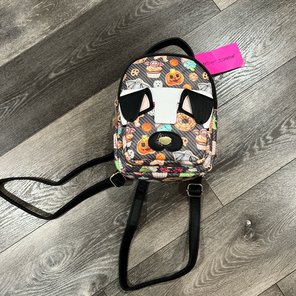 Betsey Johnson Halloween Mini Backpack